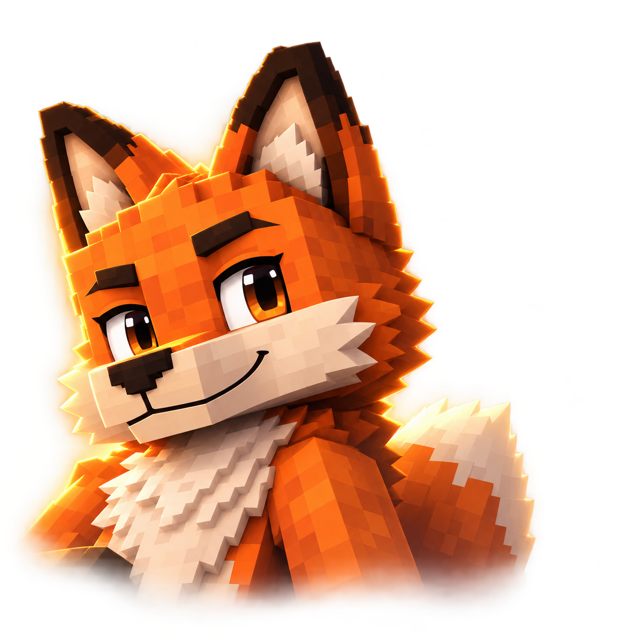 Fenn, the Funza MC fox mascot